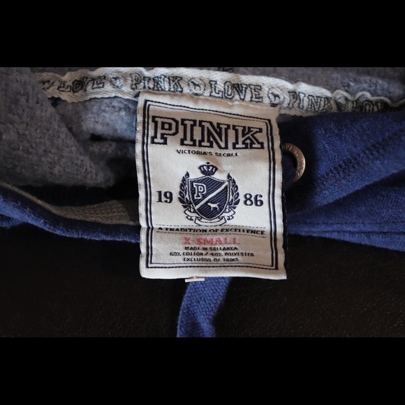 Pink by Victoria Secret Hoodie Y2K lounge - Picture 4 of 4